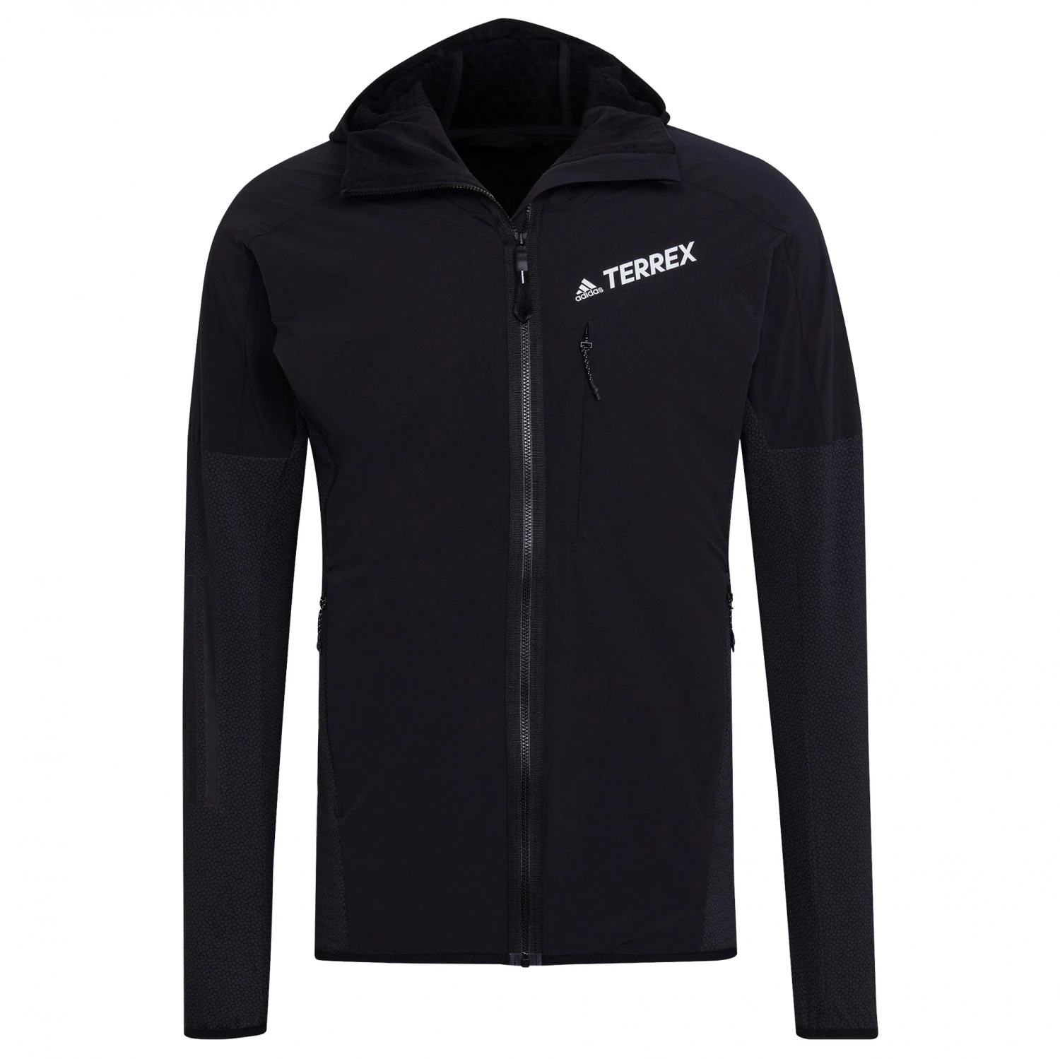 Adidas Terrex - Terrex Techrock Flooce Hooded Windbreaker - Veste polaire 1 Adidas Terrex - Terrex Techrock Flooce Hooded Windbreaker - Veste polaire