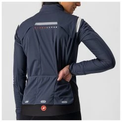 Castelli - Women's Alpha RoS 2 Jacket - Veste de cyclisme 8 Castelli - Women's Alpha RoS 2 Jacket - Veste de cyclisme -Vestes outdoor Soldes castelli womens alpha ros 2 jacket veste de cyclisme detail 3
