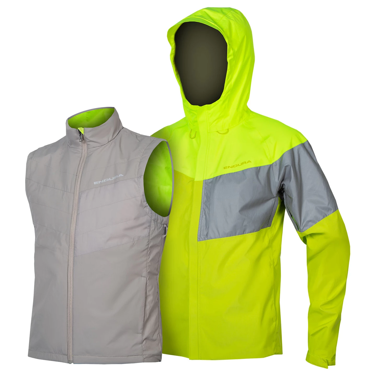 Endura - Urban Luminite 3 in 1 Jacke II - Veste de cyclisme 1 Endura - Urban Luminite 3 in 1 Jacke II - Veste de cyclisme