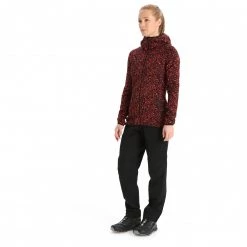 Icebreaker - Women's Elemental L/S Zip Hood Lichen - Sweat à capuche -Vestes outdoor Soldes icebreaker womens elemental l s zip hood lichen sweat a capuche detail 4