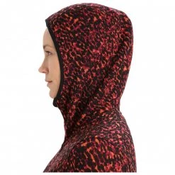 Icebreaker - Women's Elemental L/S Zip Hood Lichen - Sweat à capuche -Vestes outdoor Soldes icebreaker womens elemental l s zip hood lichen sweat a capuche detail 5