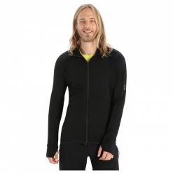 Icebreaker - Zoneknit L/S Zip Hoodie - Sweat à capuche en mérinos -Vestes outdoor Soldes icebreaker zoneknit l s zip hoodie sweat a capuche en merinos detail 5