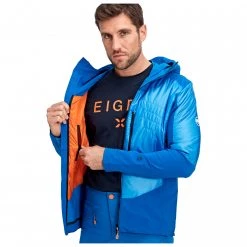 Mammut - Eisfeld Softshell Hybrid Hooded Jacket - Veste softshell -Vestes outdoor Soldes mammut eisfeld softshell hybrid hooded jacket veste softshell detail 4