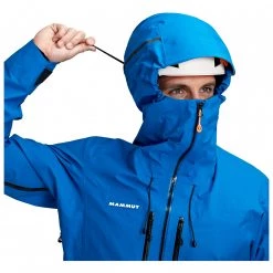 Mammut - Nordwand Advanced Hardshell Hooded Jacket - Veste imperméable -Vestes outdoor Soldes mammut nordwand advanced hardshell hooded jacket veste impermeable detail 4