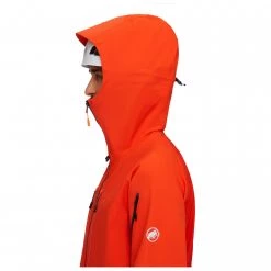 Mammut - Taiss Pro Hardshell Hooded Jacket - Veste imperméable -Vestes outdoor Soldes mammut taiss pro hardshell hooded jacket veste impermeable detail 5