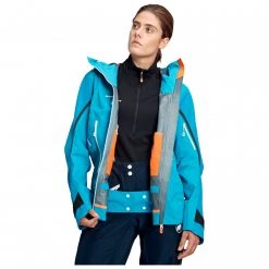 Mammut - Women's Nordwand Pro Hardshell Hooded Jacket - Veste imperméable -Vestes outdoor Soldes mammut womens nordwand pro hardshell hooded jacket veste impermeable detail 5