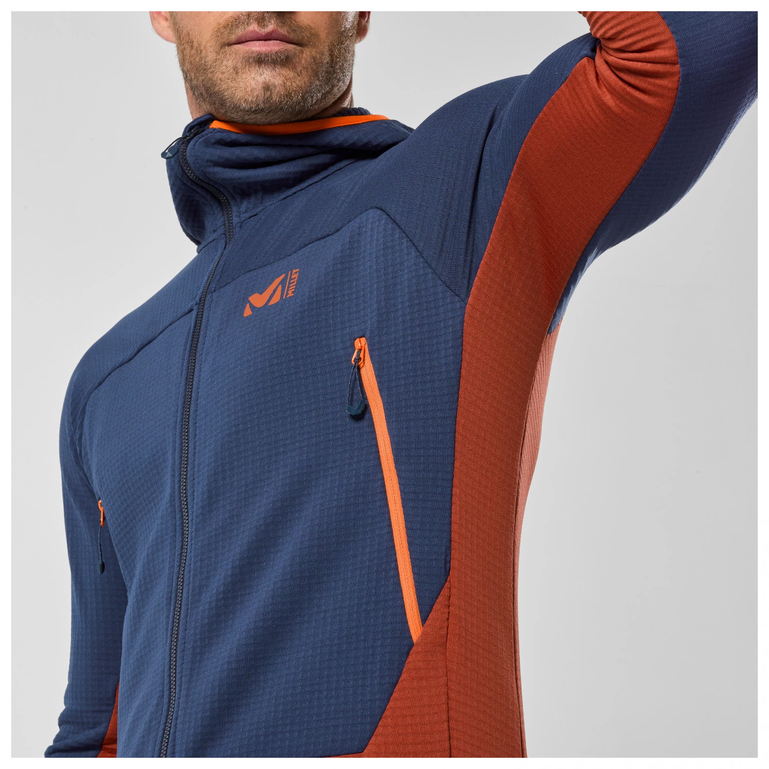 Millet - Fusion Grid Hoodie - Veste polaire 4 Millet - Fusion Grid Hoodie - Veste polaire – Image 4