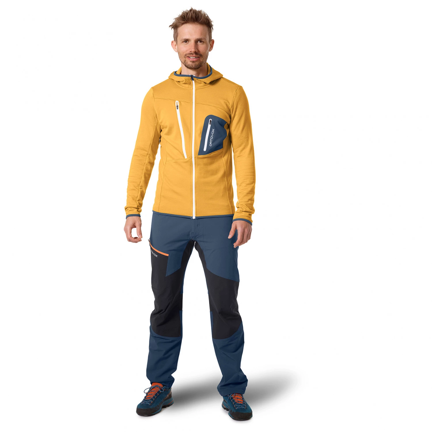 Ortovox - Fleece Grid Hoody - Veste polaire 2 Ortovox - Fleece Grid Hoody - Veste polaire – Image 2