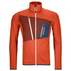 Ortovox - Fleece Grid Jacket - Veste polaire -Vestes outdoor Soldes ortovox fleece grid jacket veste polaire 1