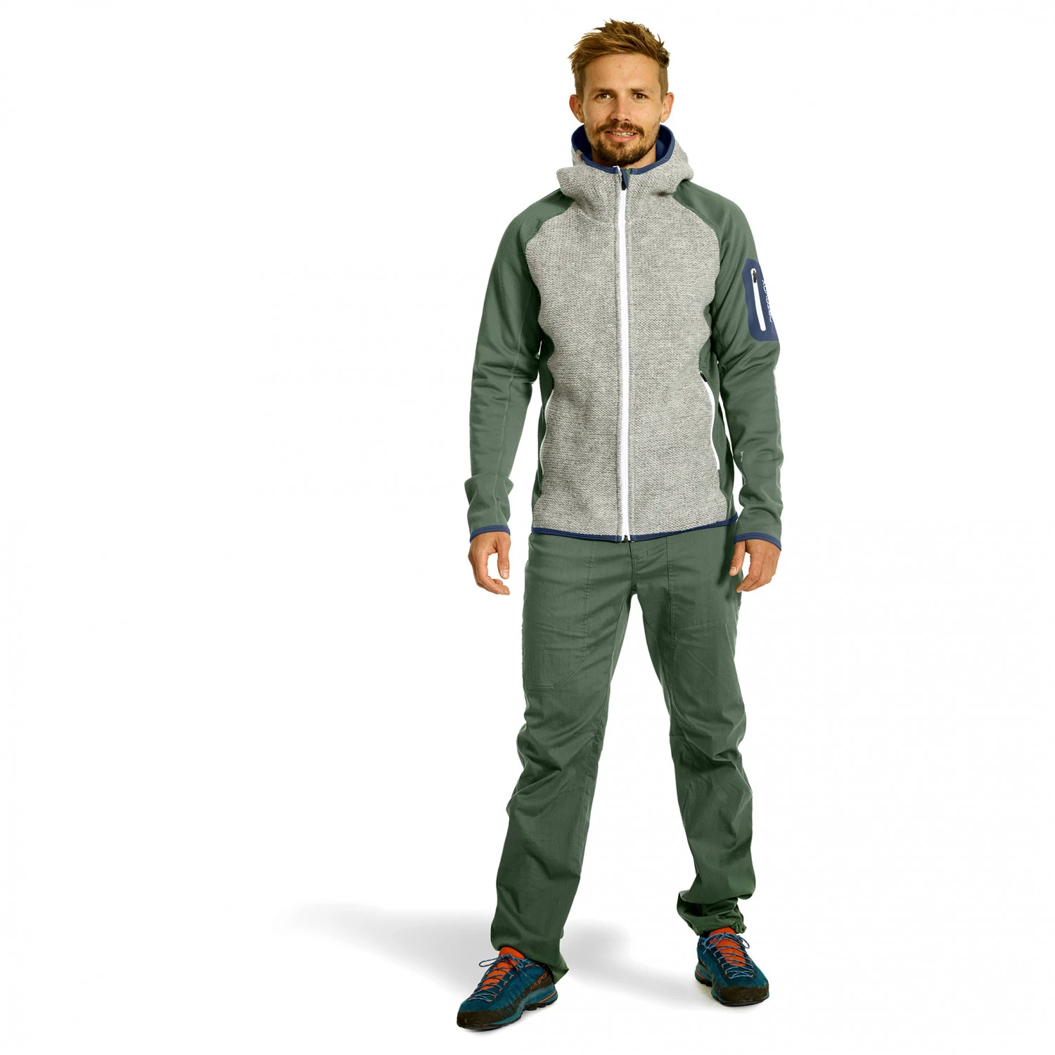 Ortovox - Fleece Plus Classic Knit Hoody - Veste polaire 3 Ortovox - Fleece Plus Classic Knit Hoody - Veste polaire – Image 3