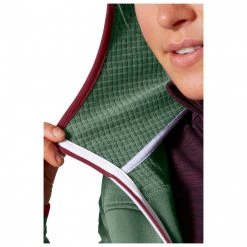 Ortovox - Women's Fleece Grid Hoody - Veste polaire -Vestes outdoor Soldes ortovox womens fleece grid hoody veste polaire detail 4