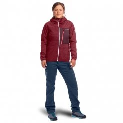 Ortovox - Women's Swisswool Piz Duan Jacket - Veste isolante 8 Ortovox - Women's Swisswool Piz Duan Jacket - Veste isolante -Vestes outdoor Soldes ortovox womens swisswool piz duan jacket veste isolante detail 3