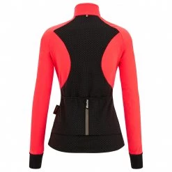 Santini - Women's 3W Coral Bengal Winter Jacket - Veste de cyclisme -Vestes outdoor Soldes santini womens 3w coral bengal winter jacket veste de cyclisme detail 3