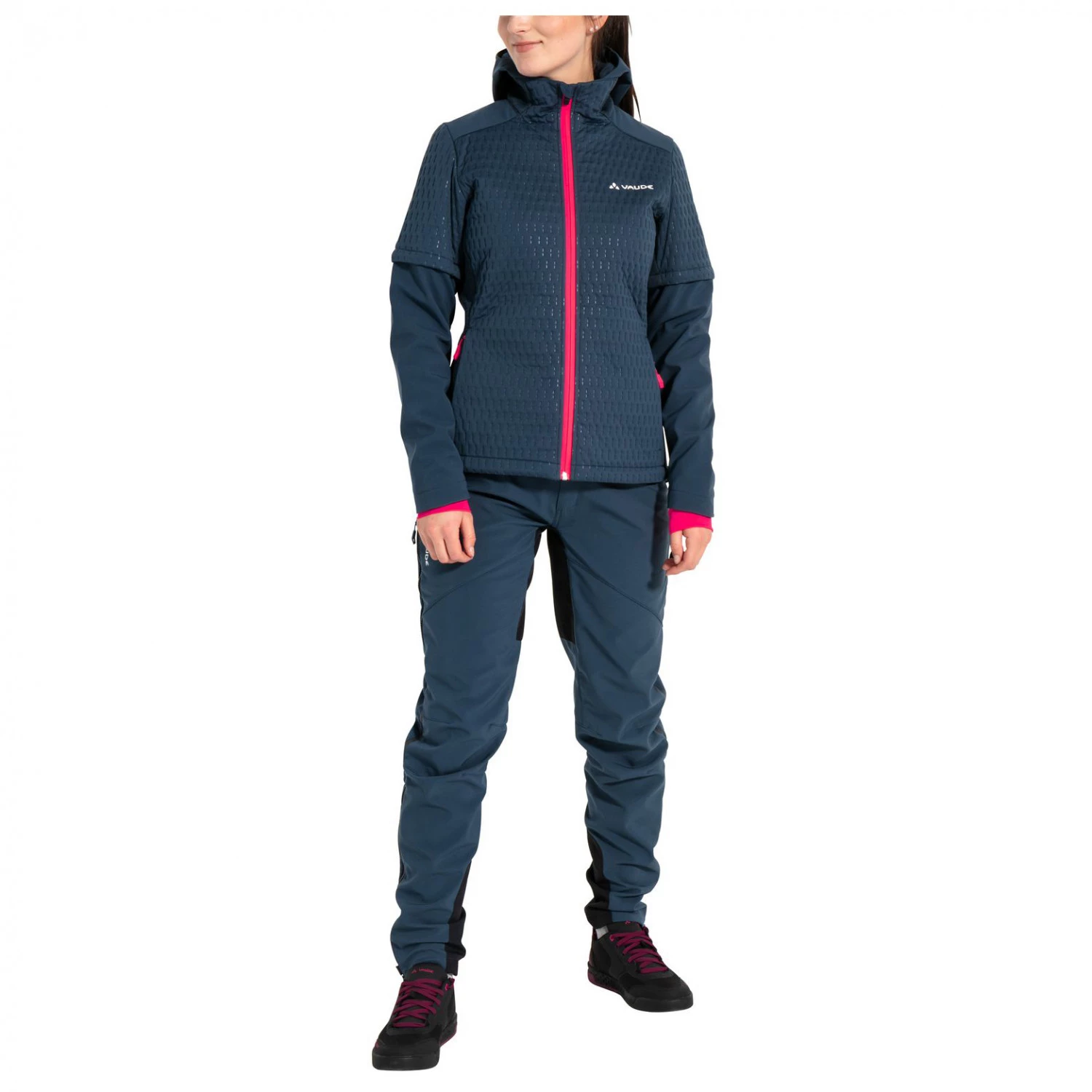 Vaude - Women's All Year Moab Zip-Off Jacket - Veste de cyclisme 3 Vaude - Women's All Year Moab Zip-Off Jacket - Veste de cyclisme – Image 3