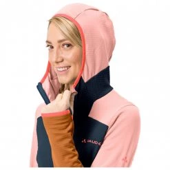 Vaude - Women's Monviso Hooded Grid Fleece Jacket - Veste polaire 9 Vaude - Women's Monviso Hooded Grid Fleece Jacket - Veste polaire -Vestes outdoor Soldes vaude womens monviso hooded grid fleece jacket veste polaire detail 4