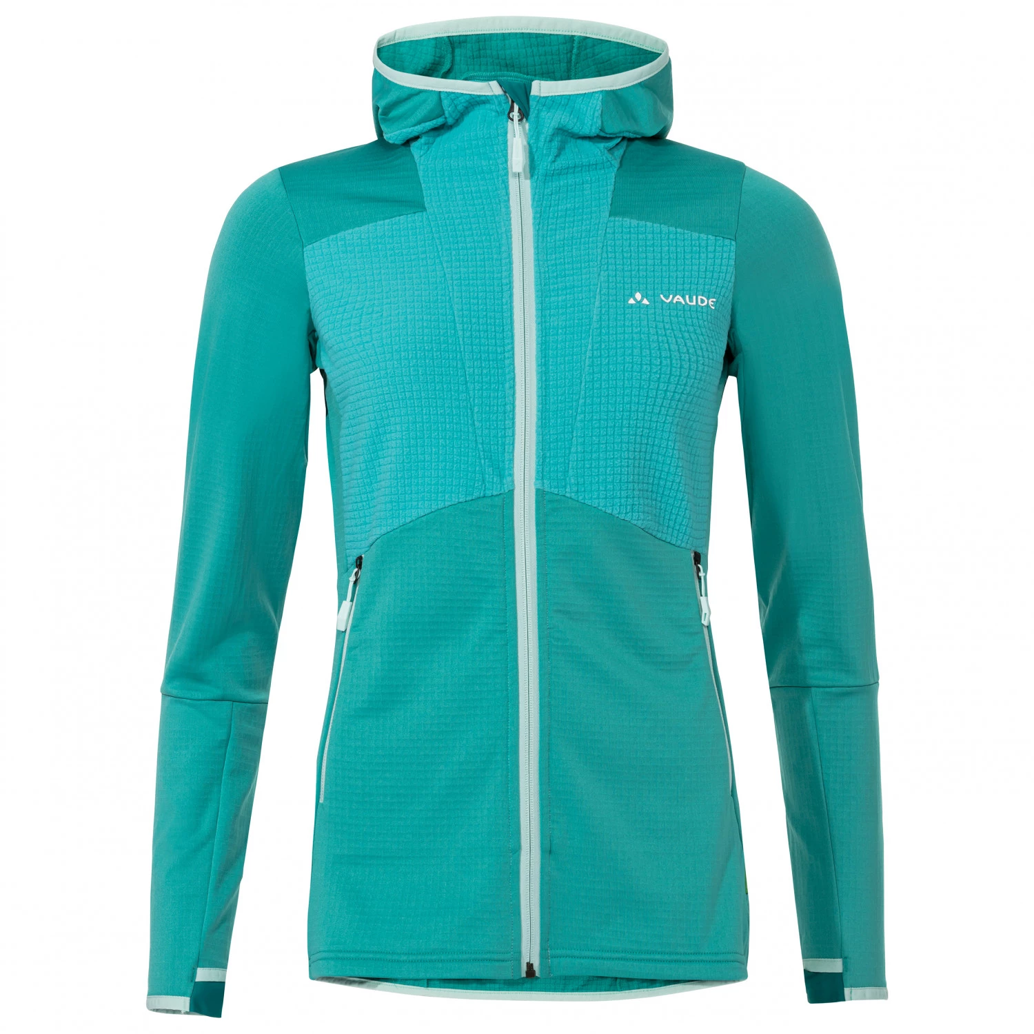 Vaude - Women's Monviso Hooded Grid Fleece Jacket - Veste polaire 1 Vaude - Women's Monviso Hooded Grid Fleece Jacket - Veste polaire